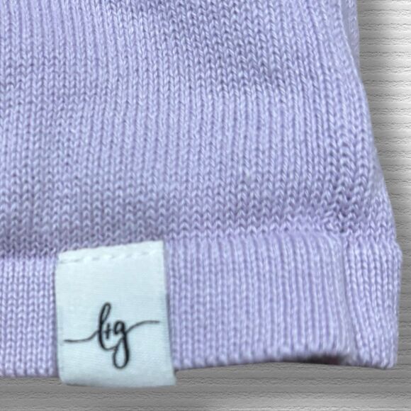 Love + Grow Lavender Knit Ruffle Skort with Built-In Shorts Size 10/12 Girls - Picture 2 of 7